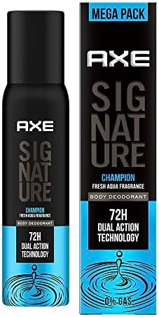 Axe Signature Champion Body Deodorant - Long Lasting, No Gas, For Men, 200 ml INDIAN  452313522