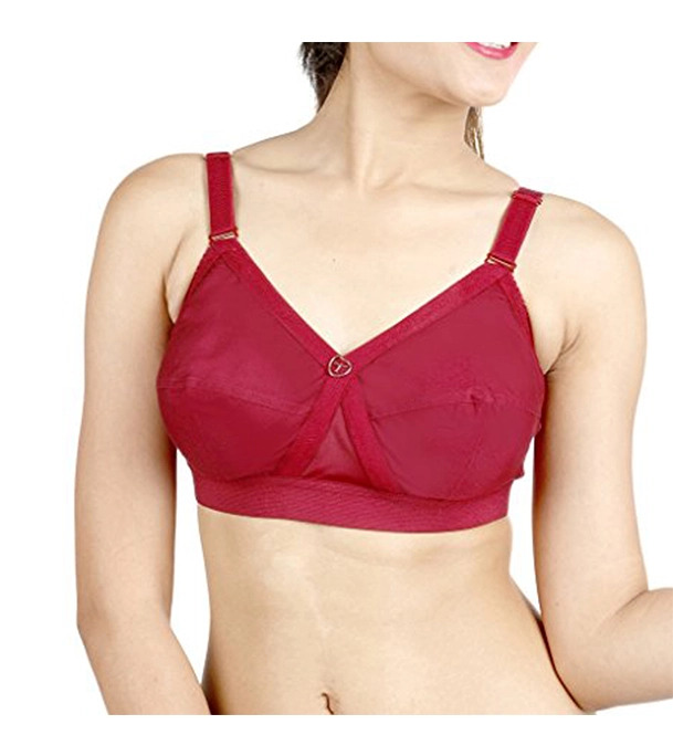 Trylo Bra Maroon Colour Size 42 INDIAN 375815199