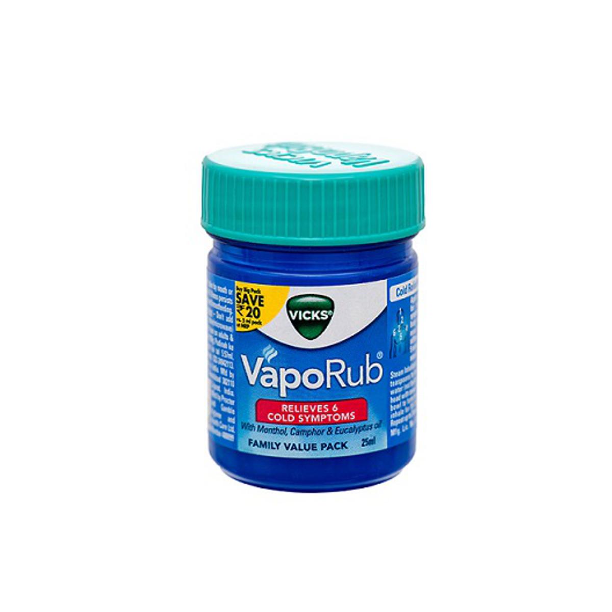 VICKS VAPORUB 25ML INDIAN - 203852056