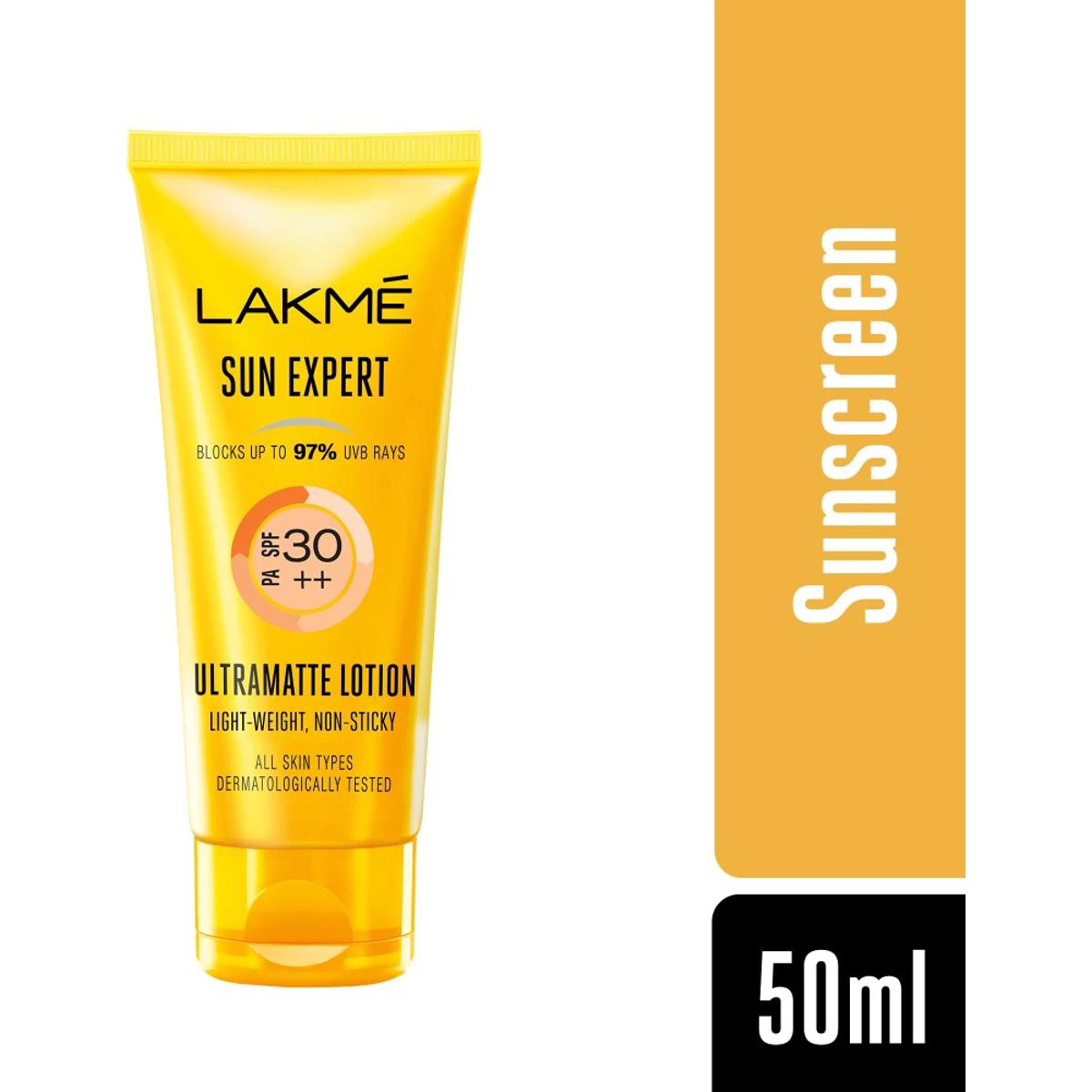 Lakme Sun Expert SPF 30 Ultra Matte Lotion 50 ml INDIAN -322339068