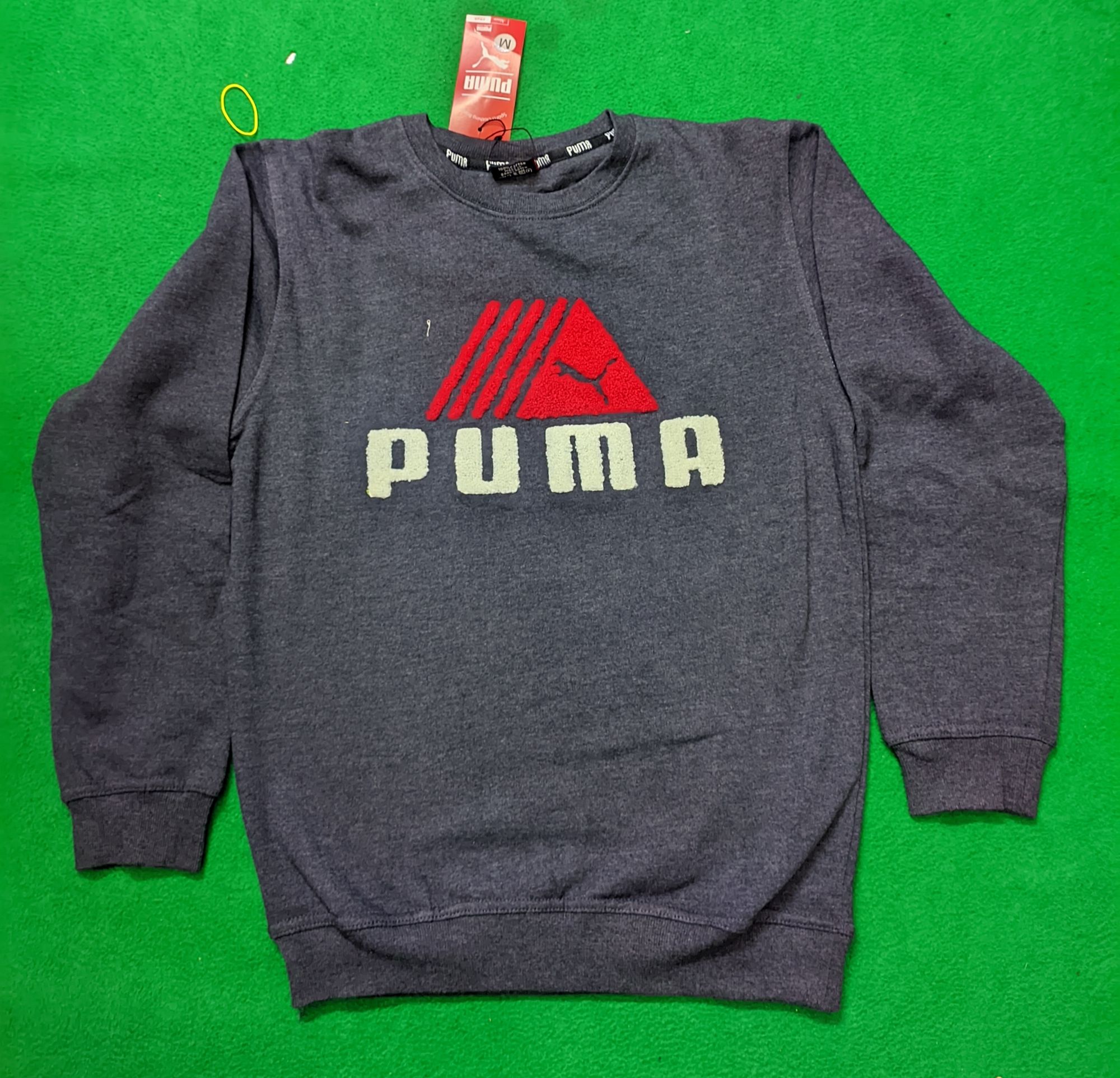 Puma Sweatshirt For Men Gray colour Size - S