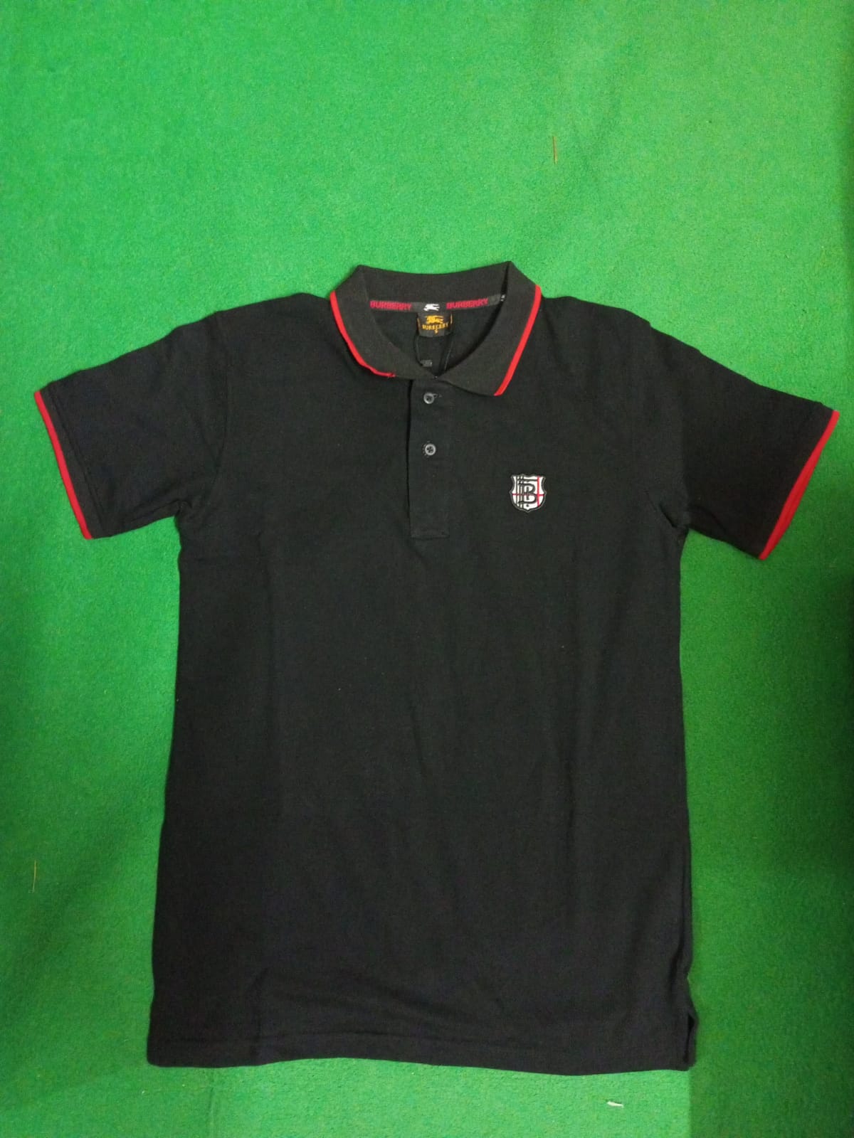 Burberry POLO T-Shirt - Black size - S