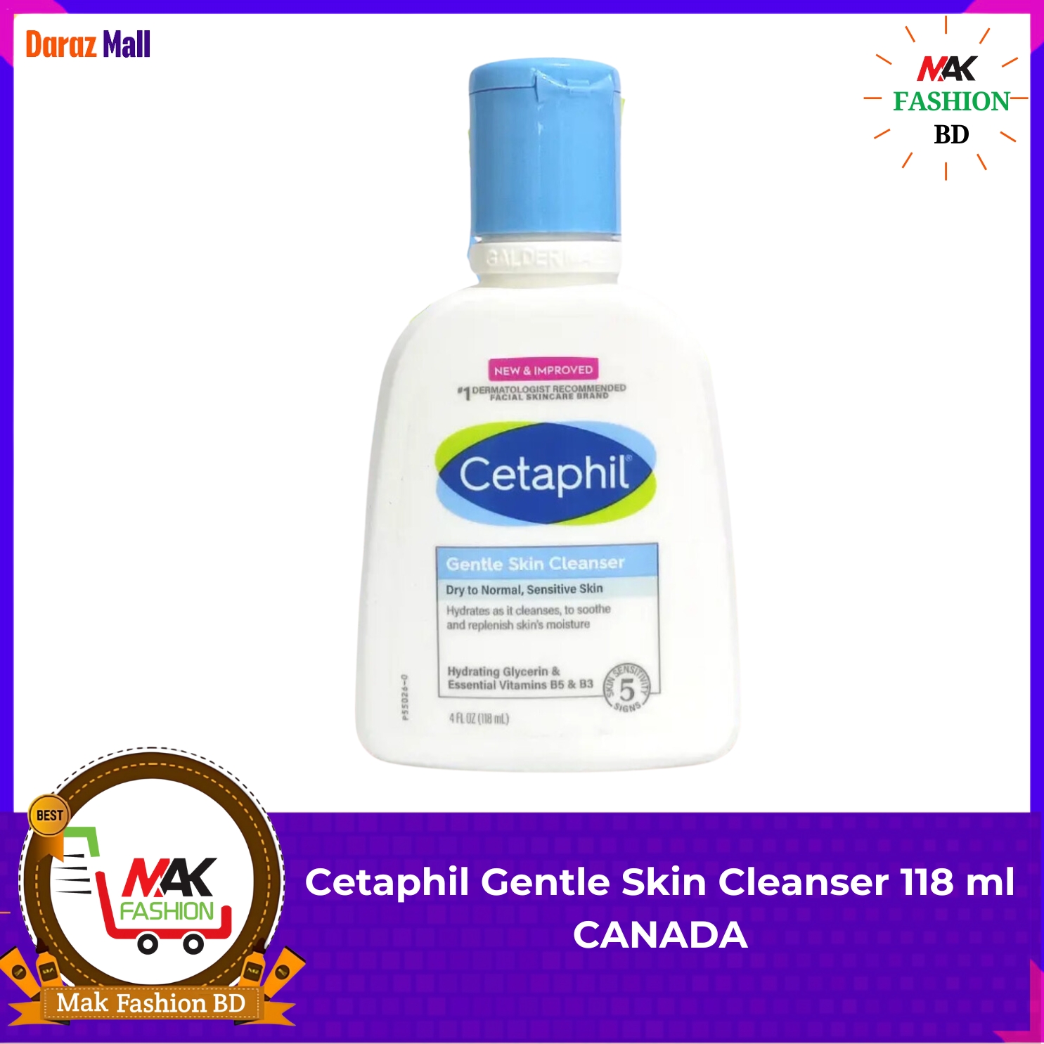 Cetaphil Gentle Skin Cleanser 118 ml Canada 257935573