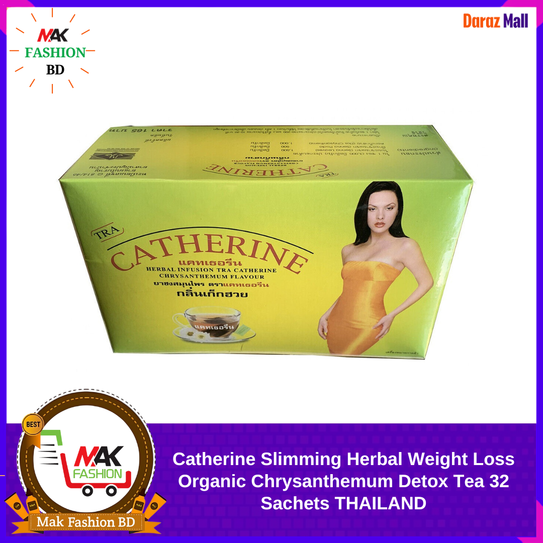 Catherine Slimming Herbal Weight Loss Organic Chrysanthemum Detox Tea 32 Sachets THAILAND 332432766