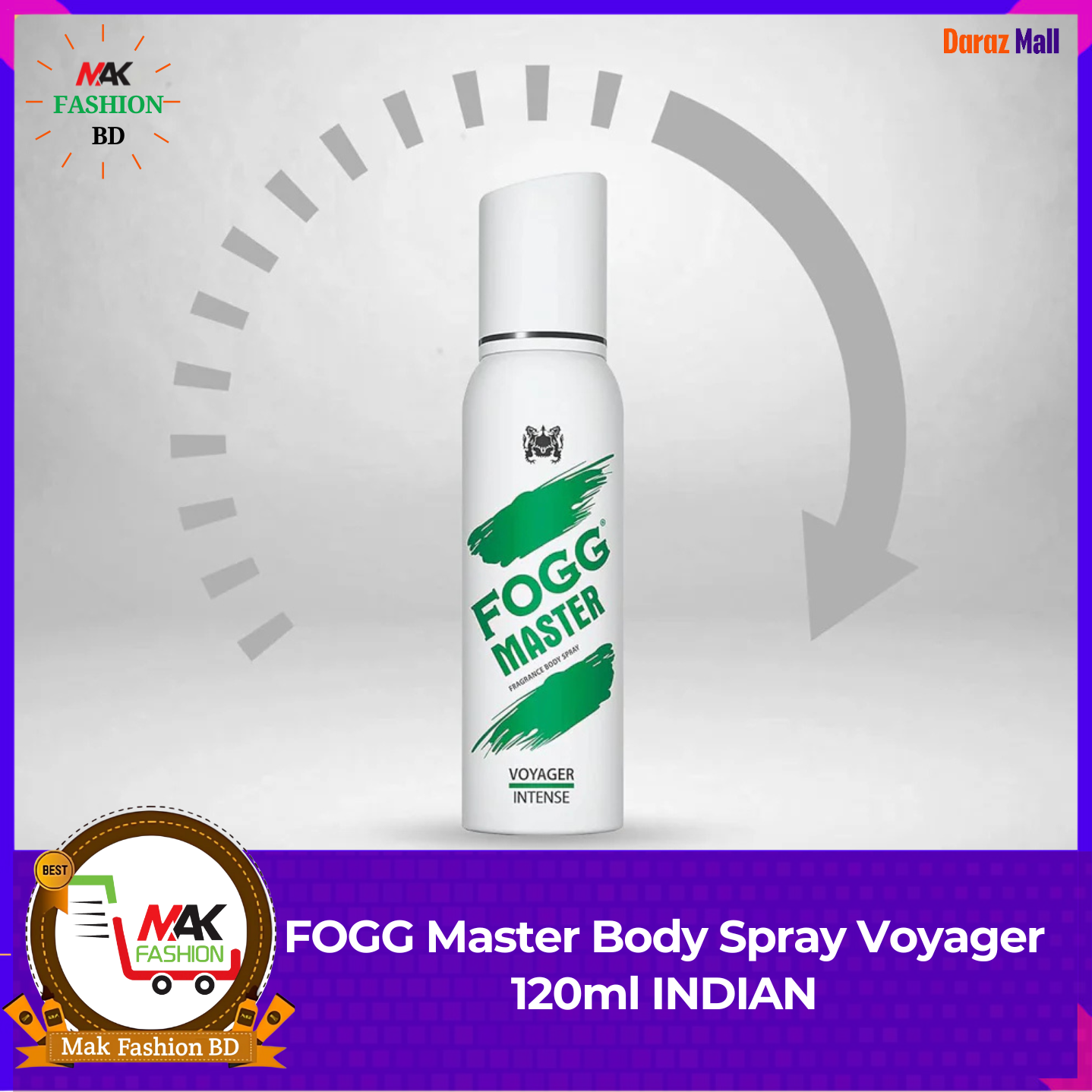 FOGG Master Body Spray Voyager 120ml INDIAN  363011689