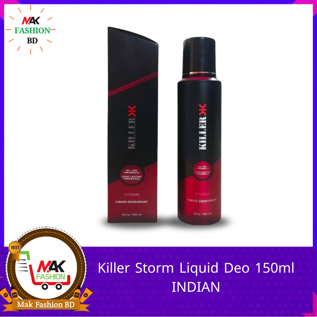 Killer Storm Liquid Deo 150ml INDIAN 131462335