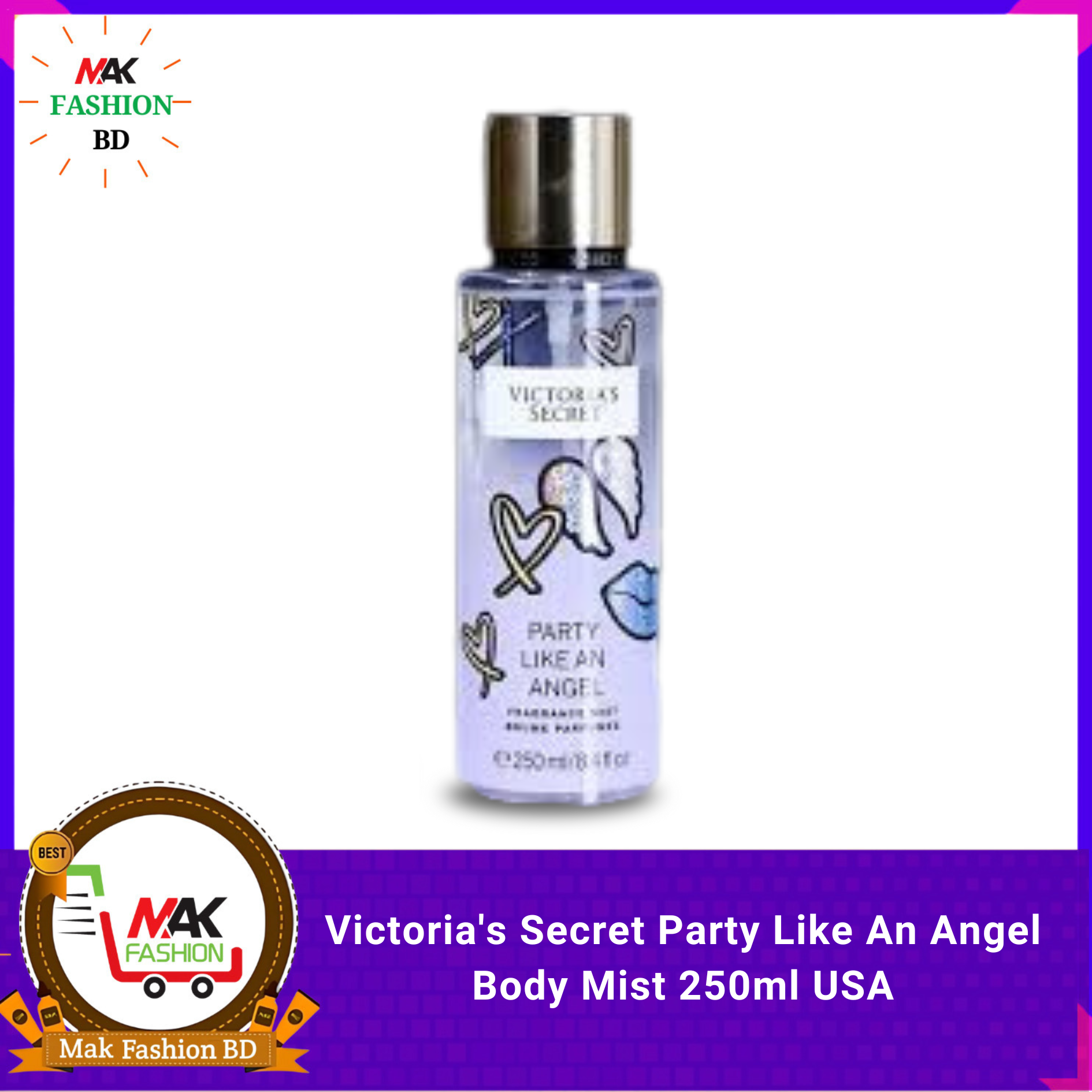 Victoria's Secret Party Like An Angel Body Mist 250ml USA  543978878