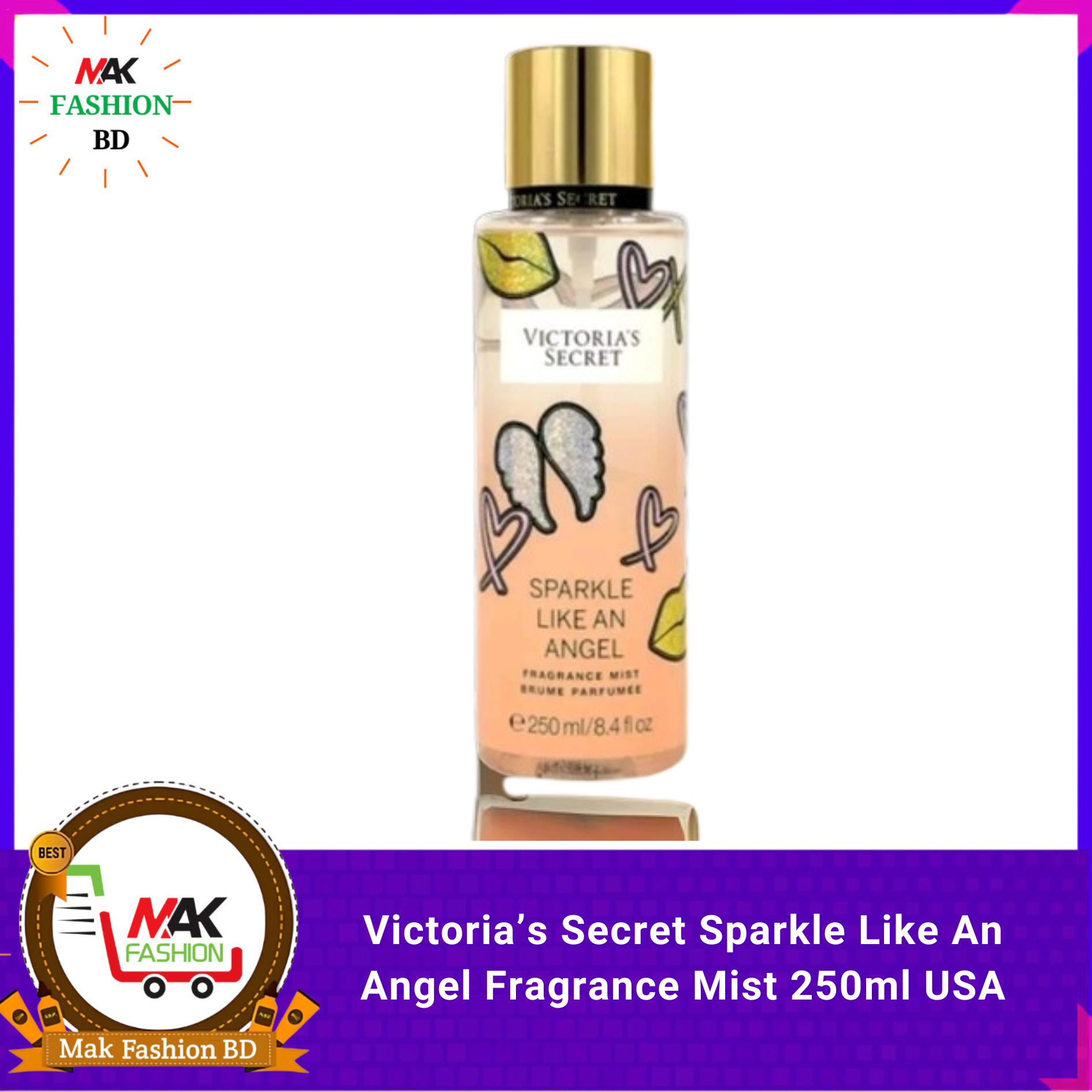Victoria’s Secret Sparkle Like An Angel Fragrance Mist 250ml USA   543992186